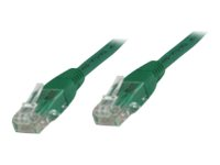 MicroConnect nätverkskabel - 0.5 m - grön UTP6005G
