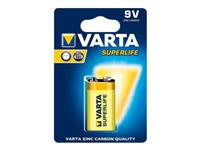 Varta Superlife batteri x 9V - Kolzink 2022101411