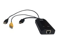 APC KVM 2G SERVER MODULE, HDMI WITH VIRTUAL MEDIA AND CAC - förlängare för tangentbord/video/mus - TAA-kompatibel KVM-HDMIVMCAC