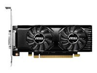 MSI GeForce GTX 1630 4GT LP OC - grafikkort - NVIDIA GeForce GTX 1630 - 4 GB GEFORCE GTX 1630 4GT LP OC