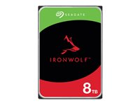 Seagate IronWolf ST8000VN002 - hårddisk - 8 TB - SATA 6Gb/s ST8000VN002