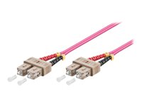 MicroConnect nätverkskabel - 15 m - erika-violett FIB222015-4