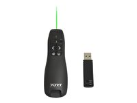 PORT Designs Wireless Green laser presenter presentationsfjärrkontroll 900702