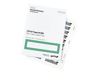 HPE LTO-7 Type M Ultrium RW Bar Code Label Pack - streckkodsetiketter Q2016A