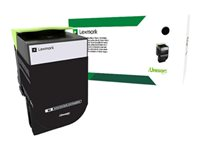 Lexmark 802HK - Lång livslängd - svart - original - tonerkassett - LCCP, LRP 80C2HK0