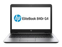HP EliteBook 840r G4 Notebook - 14" - Intel Core i5 - 7200U - 8 GB RAM - 256 GB SSD - brittisk 4QY77ES#ABU