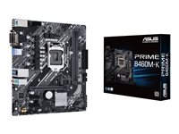 ASUS PRIME B460M-K - moderkort - micro ATX - LGA1200-uttag - B460 90MB1400-M0EAY0