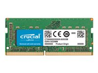 Crucial - DDR4 - modul - 16 GB - SO DIMM 260-pin - 2666 MHz / PC4-21300 - ej buffrad CT16G4S266M