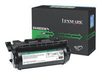 Lexmark - Extra lång livslängd - svart - original - tonerkassett 64480XW