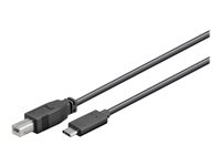 MicroConnect - USB typ C-kabel - 24 pin USB-C till USB typ B - 1.8 m USB3.1C2B2