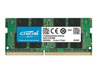 Crucial - DDR4 - modul - 4 GB - SO DIMM 260-pin - 2666 MHz / PC4-21300 - ej buffrad CT4G4SFS8266T