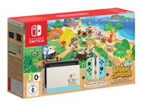Nintendo Switch with Pastel Green and blue Joy-Con - New Horizons Edition - Spelkonsol - blå, pastellgrön 210204