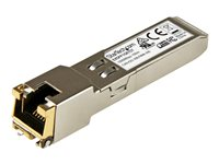 StarTech.com Juniper EX-SFP-1GE-T Compatible SFP Module, 1000BASE-T, SFP to RJ45 Cat6/Cat5e, 1GE Gigabit Ethernet SFP, RJ-45 (Copper) 100m, 1Gbps/1000Mbps Mini GBIC Transceiver SFP Module - Lifetime Warranty (EXSFP1GETST) - SFP-sändar/mottagarmodul (mini-GBIC) - 1GbE EXSFP1GETST