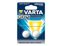 Varta Professional batteri - 2 x CR2430 - Li 06430101402