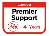 Lenovo Premier Support - utökat serviceavtal - 4 år - på platsen 5WS1F52299