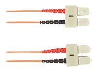 Black Box patch-kabel - 10 m - orange FOCMR50-010M-SCSC-OR