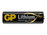 GP batteri - 40 x AA-typ - Li/MnO2 103157