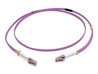 C2G 3m LC/LC OM4 LSZH Fibre Patch - Purple - patch-kabel - 3 m - lila 81751