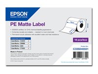 Epson PE - matrisskurna etiketter - matt - 220 etikett (er) - 76 x 127 mm C33S045551
