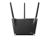 ASUS RT-AX68U - trådlös router - Wi-Fi 6 - skrivbordsmodell 90IG05M0-MU9G00