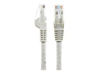 StarTech.com 1m LSZH CAT6 Ethernet Cable, 10 Gigabit Snagless RJ45 100W PoE Network Patch Cord with Strain Relief, CAT 6 10GbE UTP, Grey, Individually Tested/ETL, Low Smoke Zero Halogen - Category 6 - 24AWG (N6LPATCH1MGR) - patch-kabel - 1 m - grå N6LPATCH1MGR