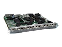 Cisco 16-Port 10 Gigabit Ethernet Copper Module with DFC4 - expansionsmodul - 10Gb Ethernet x 16 WS-X6816-10T-2T=