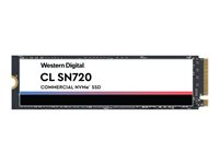 WD CL SN720 NVMe SSD SDAQNTW-256G-2000 - SSD - 256 GB - PCIe 3.0 x4 (NVMe) SDAQNTW-256G-2000