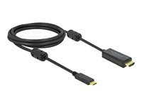 Delock kabel för video / ljud - HDMI / USB - 2 m 85970