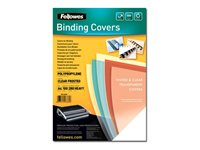 Fellowes - 100-pack - klar, frostad - A4 - lamineringsfickor 5376501