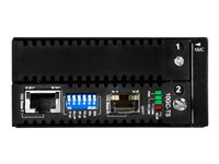 StarTech.com 10 Gigabit Ethernet koppar-till-fibermediaomvandlare - öppen SFP+ - hanterad - fibermediekonverterare - 10GbE ET10GSFP
