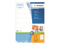 HERMA Premium - laminerade etiketter - matt - 1600 etikett (er) - 97 x 33.8 mm 4672