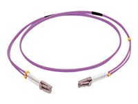 C2G 2m LC/LC OM4 LSZH Fibre Patch - Purple - patch-kabel - 2 m - lila 81750