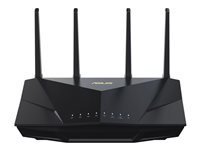 ASUS RT-AX5400 - trådlös router - Wi-Fi 6 - Wi-Fi 6 - skrivbordsmodell 90IG0860-MO9B00