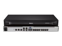 Dell Digital DMPU108e - omkopplare för tangentbord/video/mus - 8 portar - Administrerad - rackmonterbar - TAA-kompatibel DMPU108E-G01
