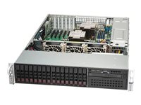 Supermicro Mainstream SuperServer 221P-C9R - kan monteras i rack ingen CPU - 0 GB - ingen HDD SYS-221P-C9R