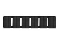 Sandberg solcellsladdare - USB, DC-jack 5,5 x 2,1 mm, 24 pin USB-C - 40 Watt 420-67
