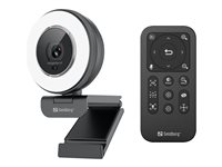 Sandberg Streamer USB Webcam Pro Elite - livestreamingkamera 134-39