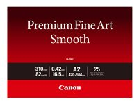 Canon Premium Fine Art FA-SM2 - fotopapper - slät - 25 ark - A2 - 310 g/m² 1711C016