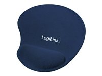 LogiLink mustablett med handledskudde ID0027B