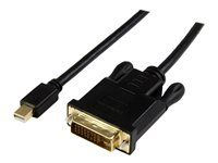 StarTech.com Aktiv konverteraradapterkabel för Mini DisplayPort till DVI på 1,8 m - mDP till DVI 1920x1200 - Svart - DisplayPort-kabel - 1.8 m MDP2DVIMM6BS