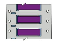 Brady PermaSleeve Wire Marking B-342 - bestrålade etiketter - matt - 500 stk - 4.6 x 50.8 mm 3PS-094-2-VT-S