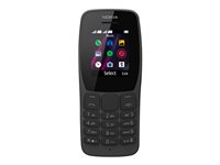 Nokia 110 - svart - funktionstelefon - 4 MB - GSM 16NKLB01A11