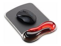 Kensington Duo Gel Mouse Pad Wrist Rest - mustablett med handledskudde - TAA-kompatibel 62402
