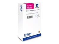 Epson T7553 - XL - magenta - original - bläckpatron C13T75534N