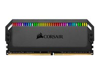 CORSAIR Dominator Platinum RGB - DDR4 - sats - 32 GB: 2 x 16 GB - DIMM 288-pin - 3000 MHz / PC4-24000 - ej buffrad CMT32GX4M2C3000C15