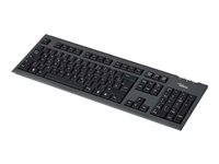 Fujitsu KB400 - tangentbord - schweizisk - svart S26381-K550-L470
