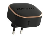 Duracell strömadapter - 24 pin USB-C - 20 Watt DRACUSB18-EU