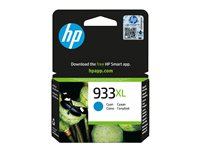 HP 933XL - Lång livslängd - cyan - original - bläckpatron CN054AE