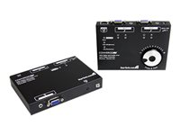 StarTech.com Long Range VGA over Cat5 Video Extender 300m / 950ft 1920x1080 - förlängd räckvidd för audio/video ST122UTPAL