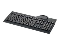 Fujitsu KB SCR - tangentbord - tysk - svart S26381-K528-L420